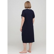 Темно-синя сукня  Romeo Life в смужку XL,2XL,3XL,5Xl 7395